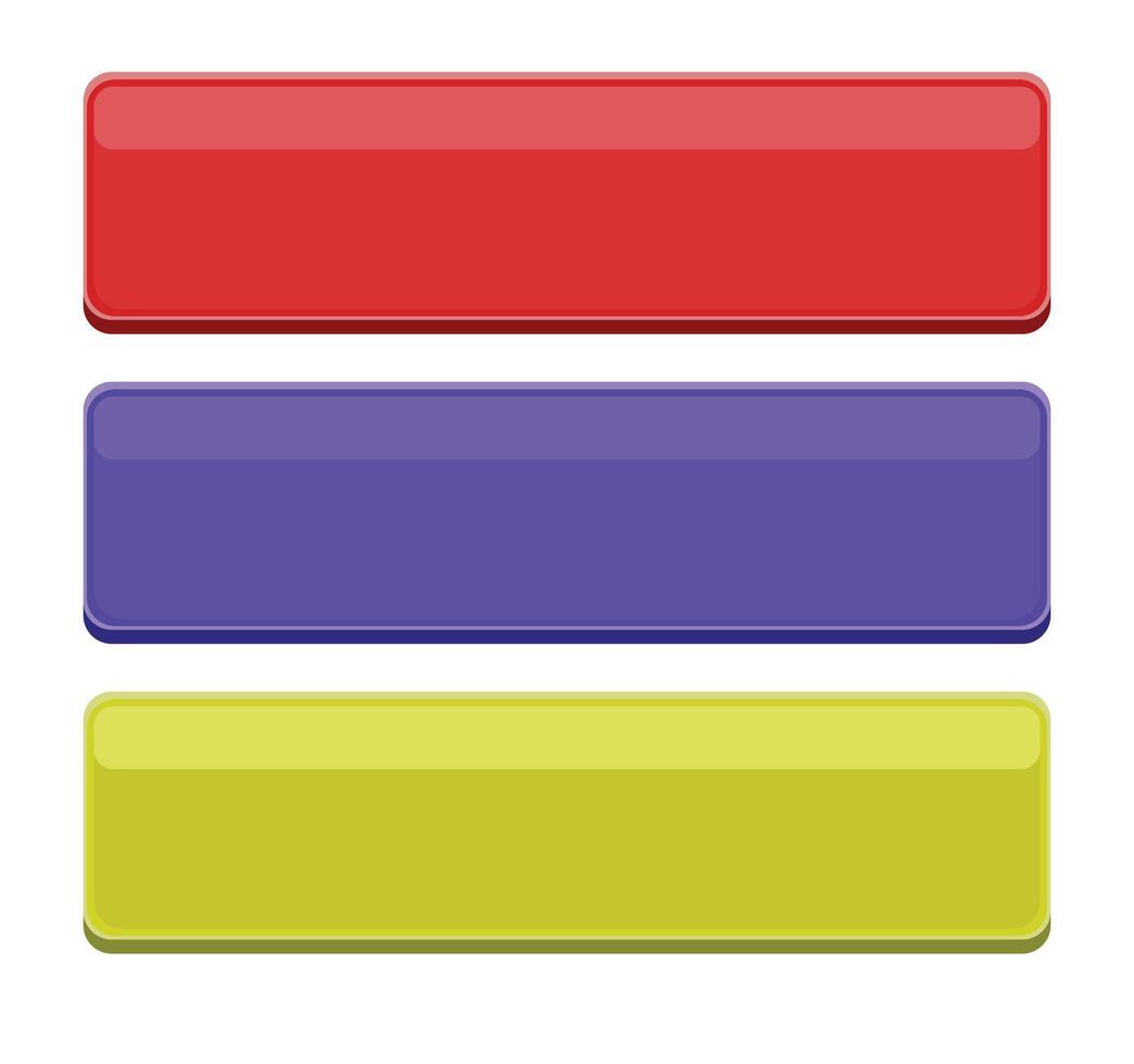 Blank infographic note set design . vector