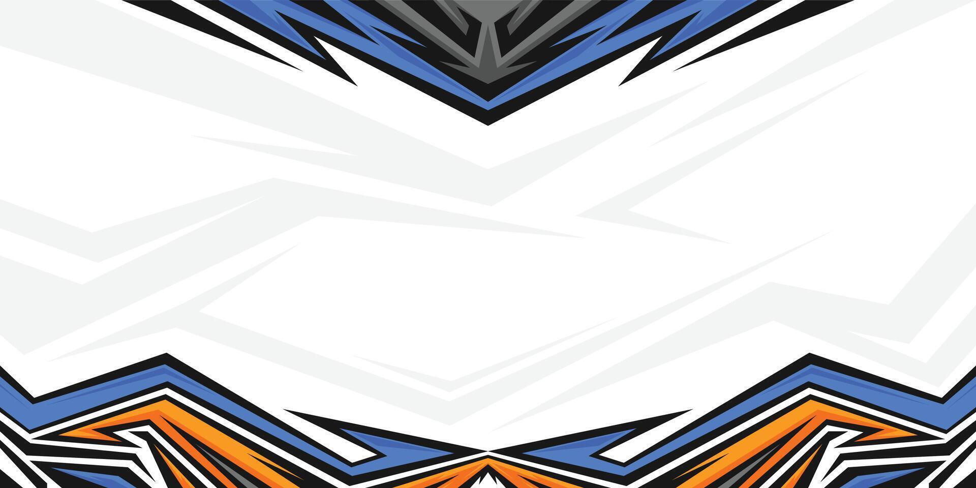 Stylish Geometric Sports Background with Sharp Edges vector