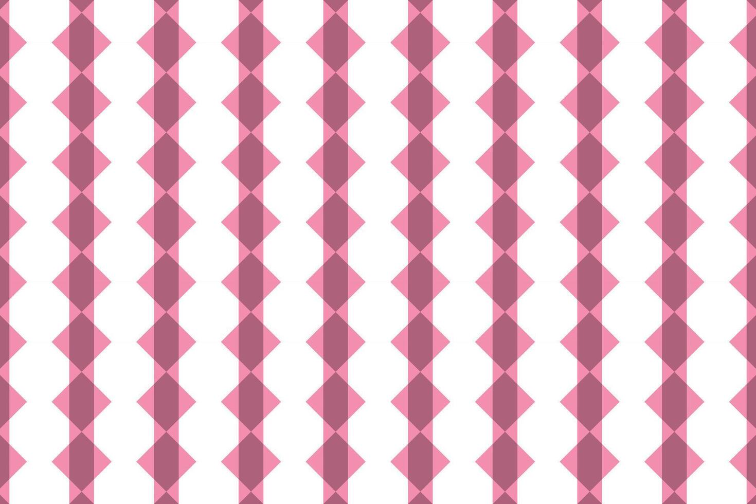 Abstract pattern with pink stripes rhombus on a white background. vector