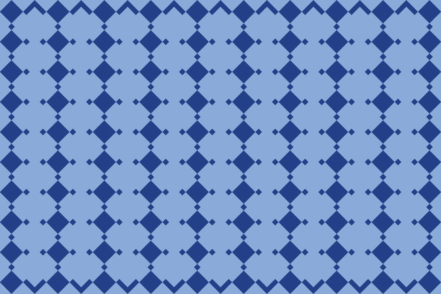 Geometric pattern with light blue rhombuses shape effect in blue colors. vector