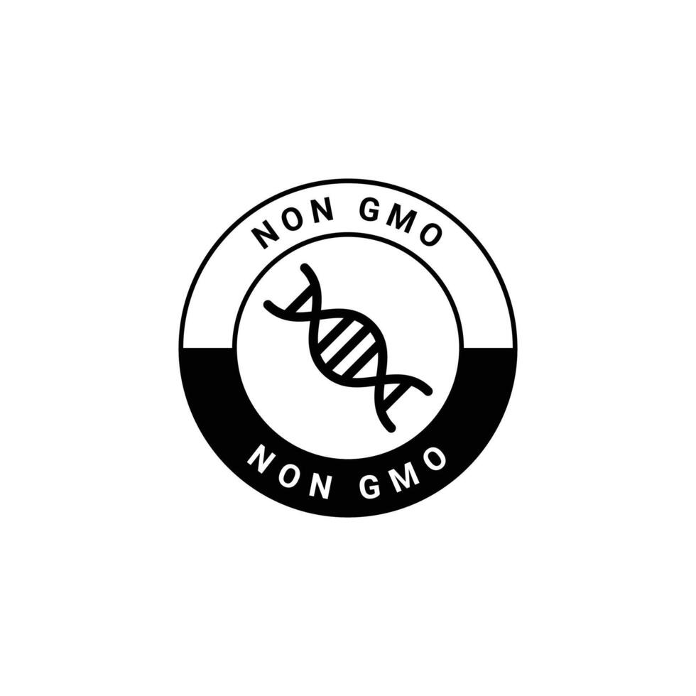 non gmo icon design vector