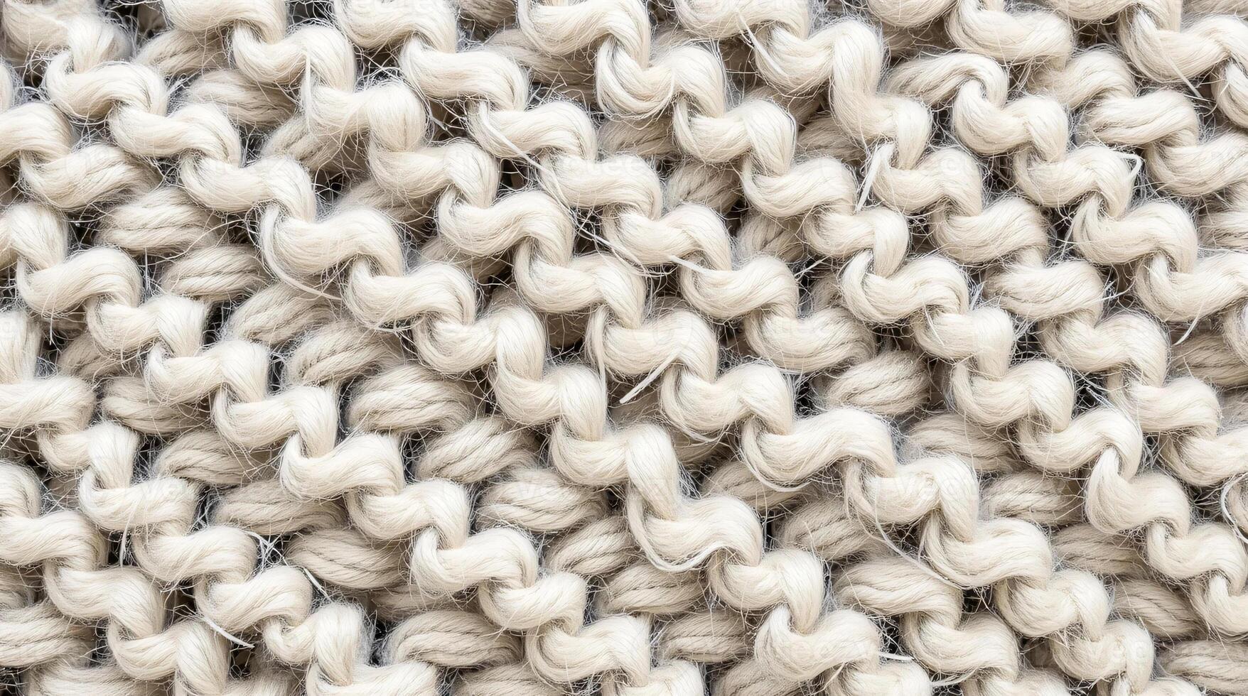 A close up of a knitted fabric photo