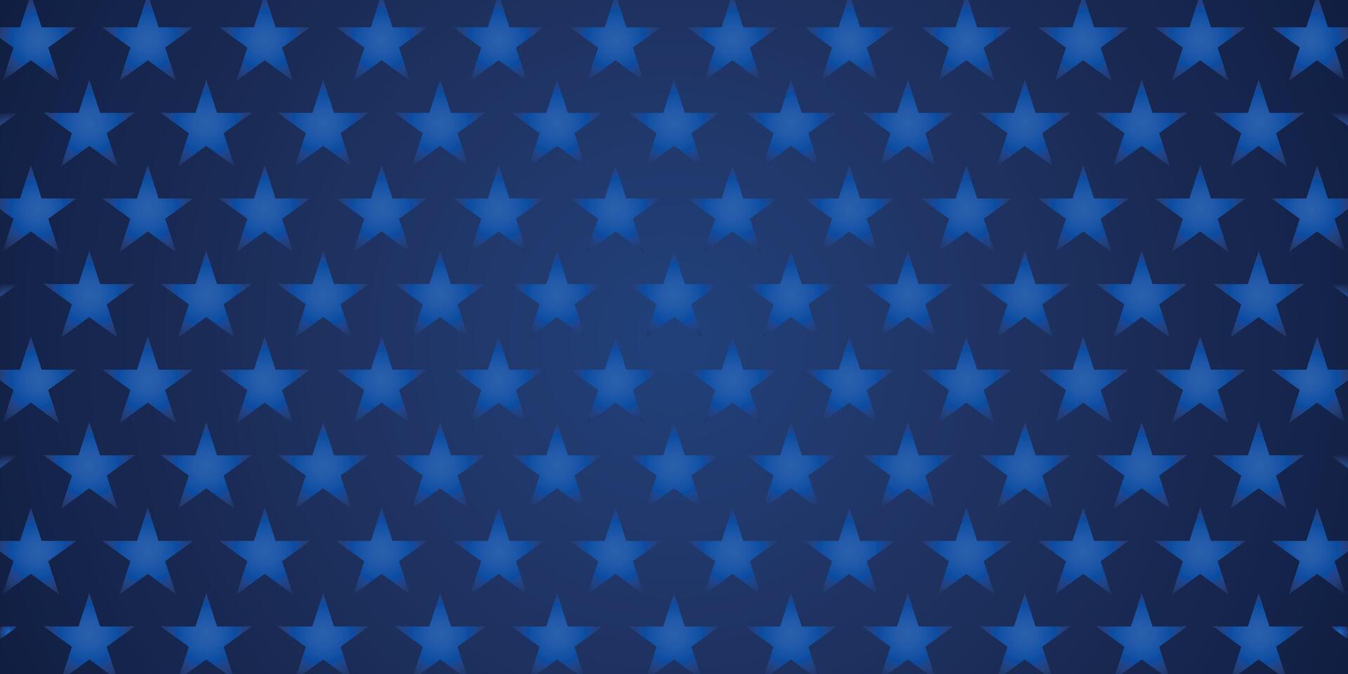gradient blue star background vector