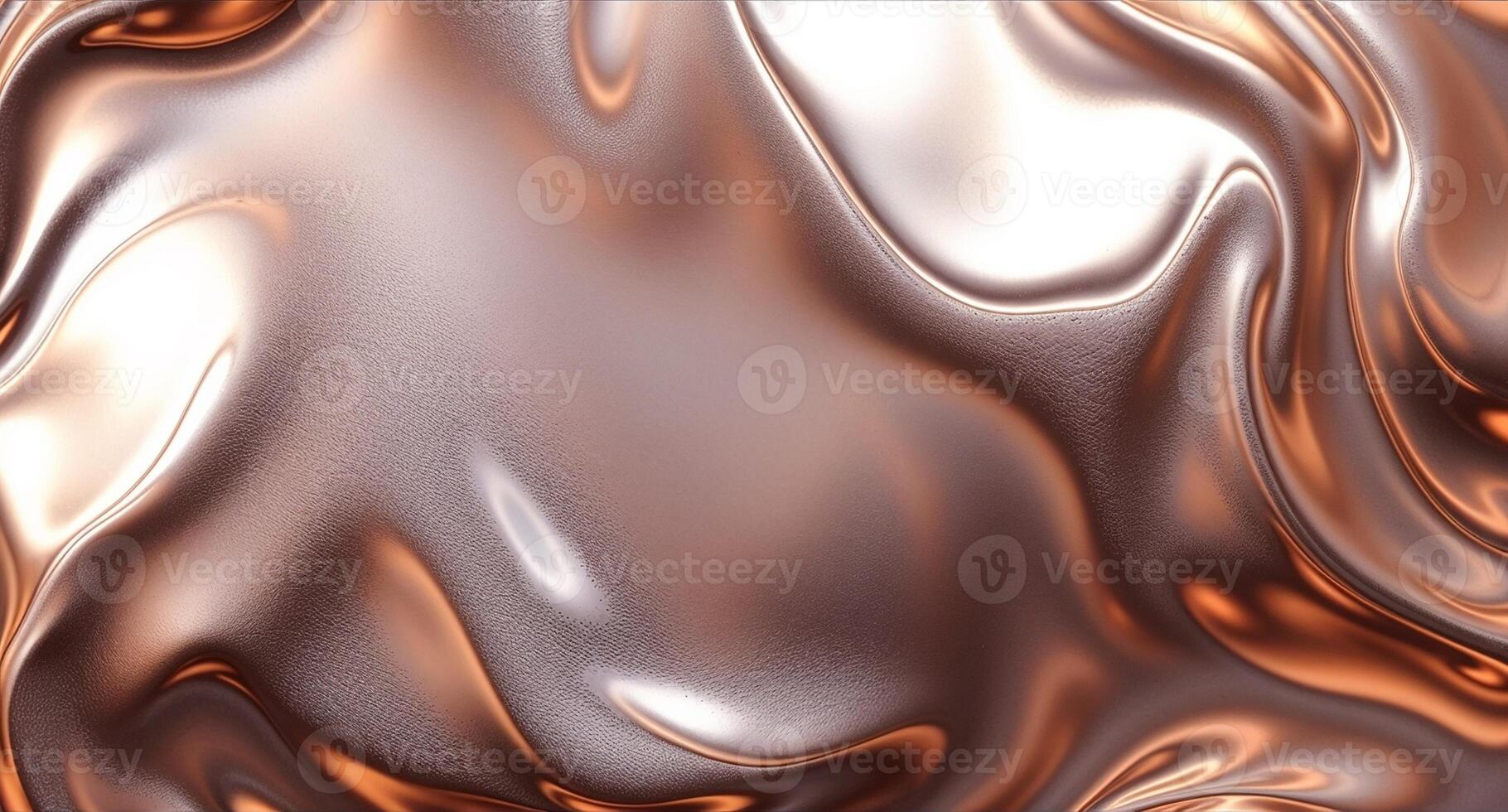 A shiny copper and silver background with swirls photo