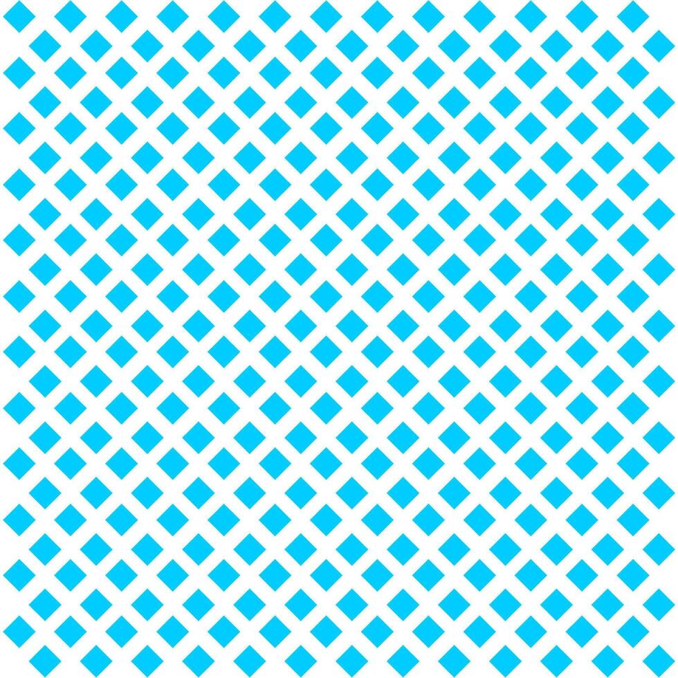 Blue and white checkered pattern. vector