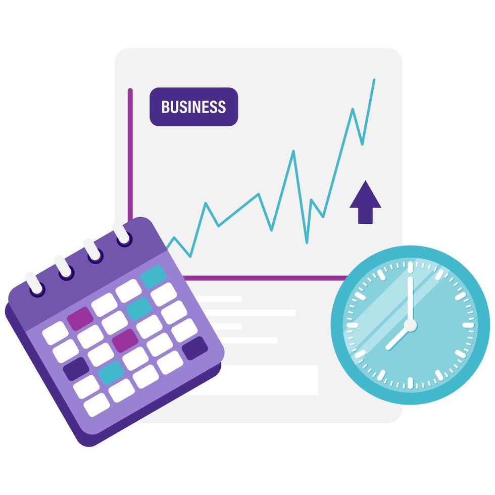 Business Growth Report vector