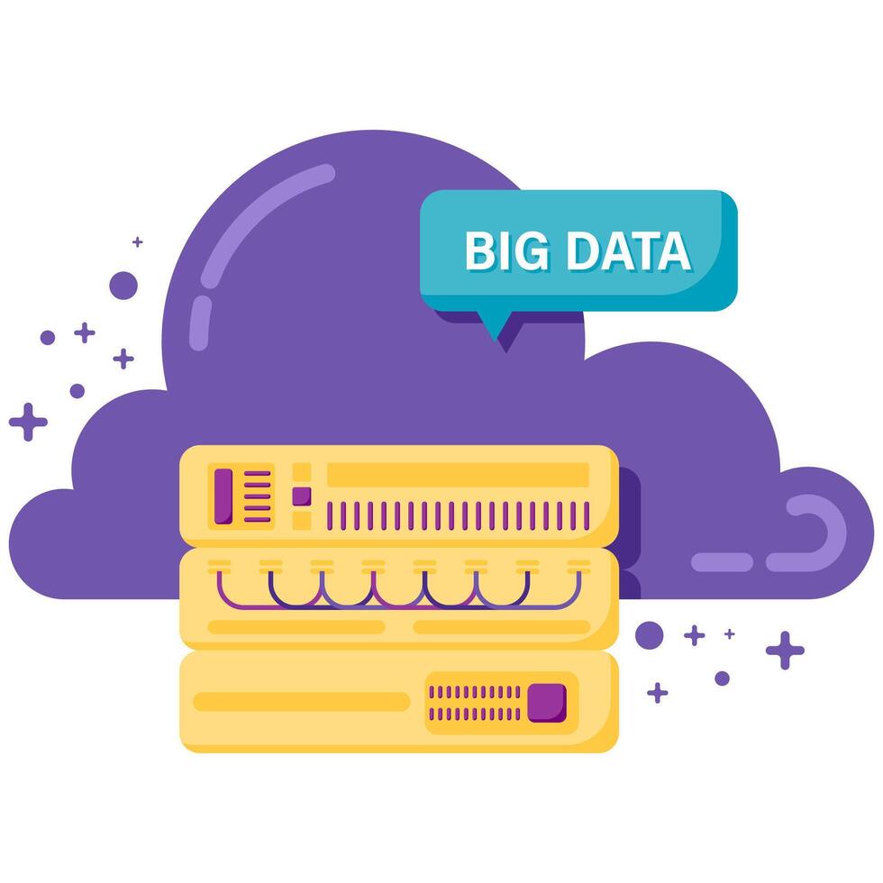 cloud computing network, server center vector