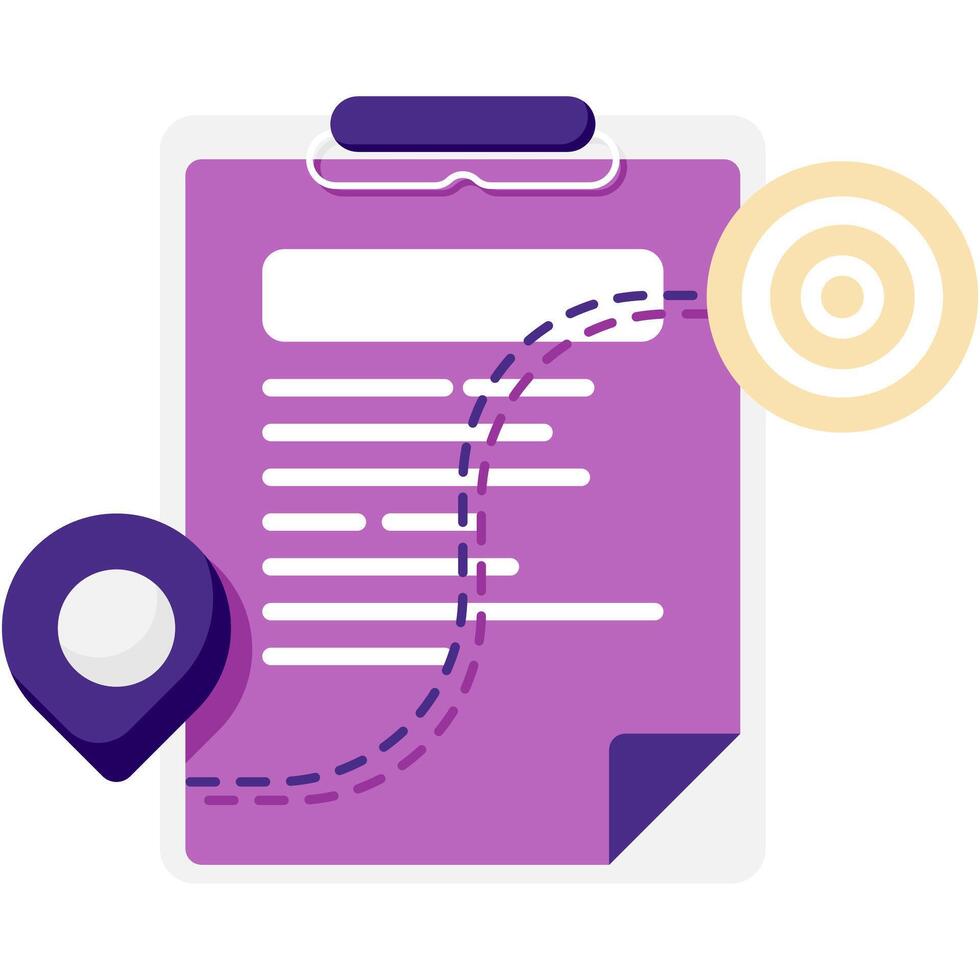 corporate strategy map, corporate strategy and report vector