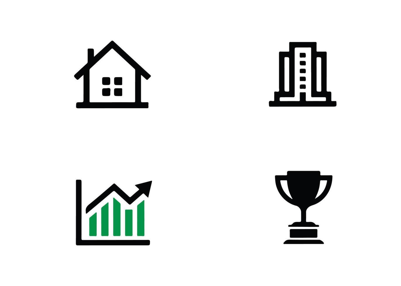 Business and Finance Icons set design vector