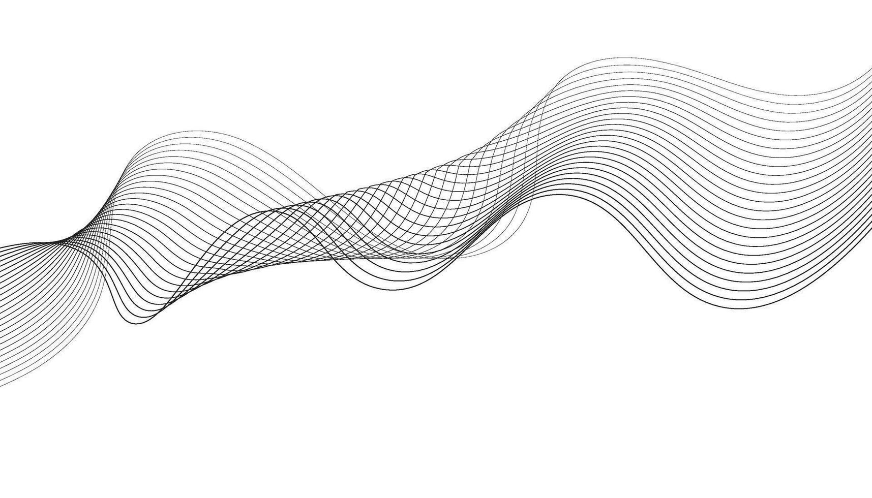 Modern Flowing Digital Background vector