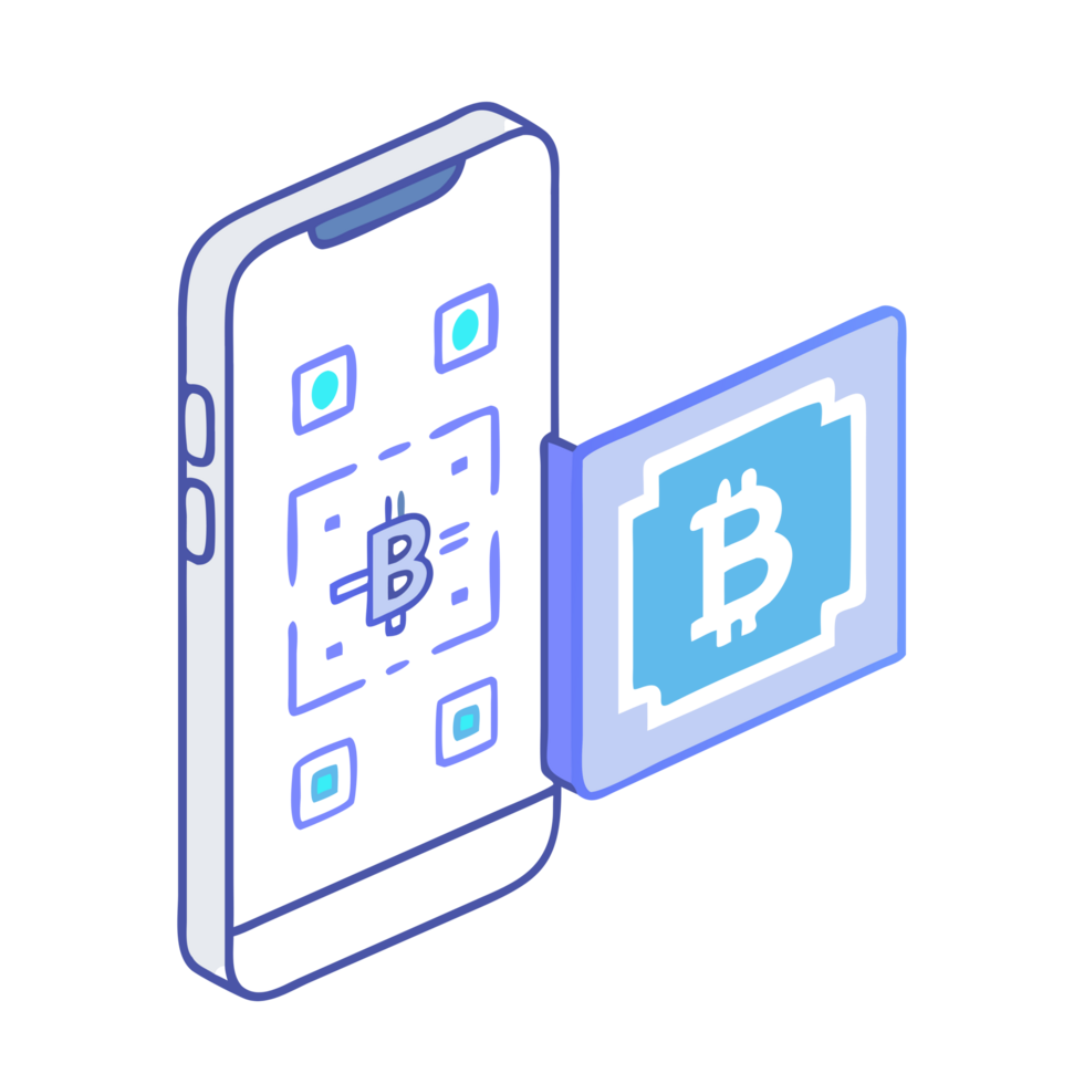Cryptocurrency payment innovation qr code transactions digital wallets financial technology urban setting close-up view modern economy png