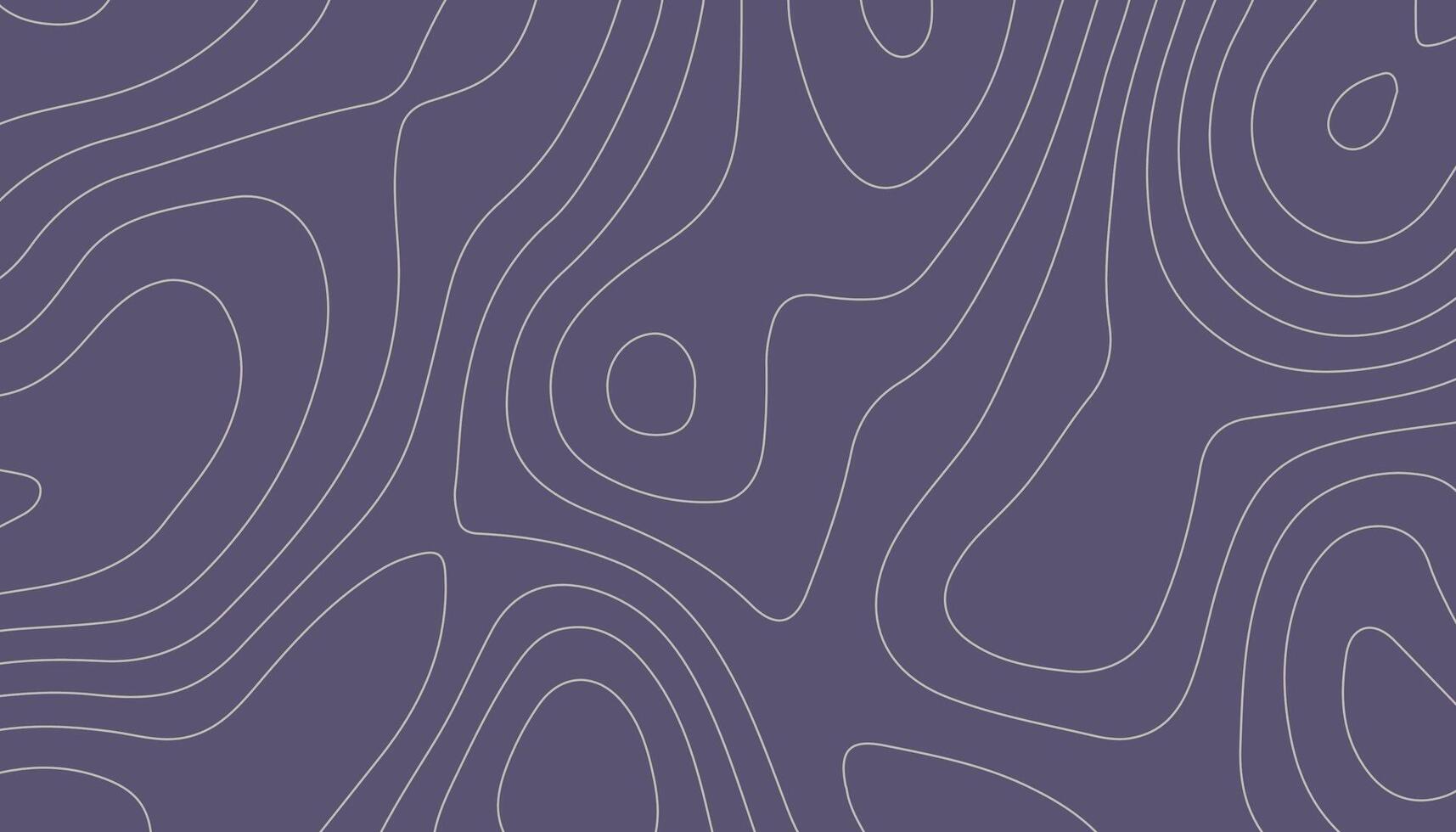 Abstract Topographic Map Background with Contour Lines vector