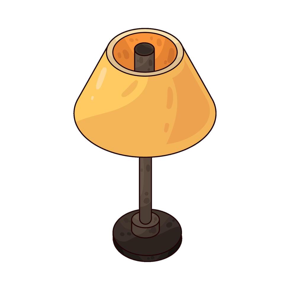 table lamp illustration vector