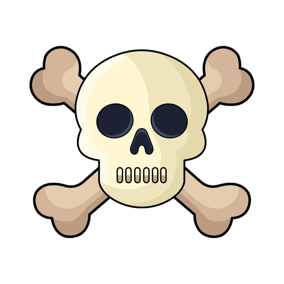 Skull and Crossbones vector