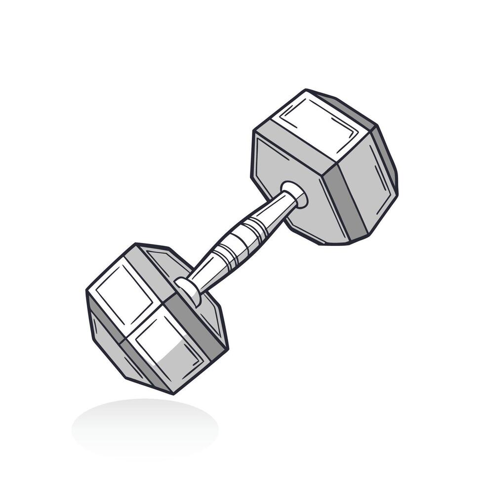 Heavy Dumbbells for Everyone vector