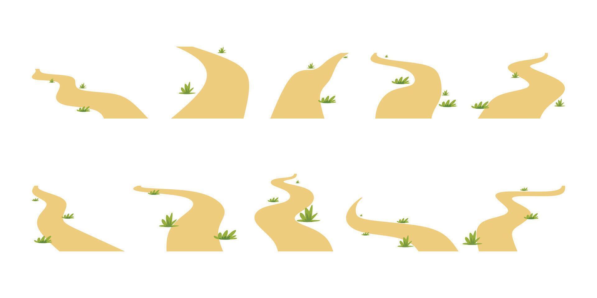 Nature Path Way Illustration vector