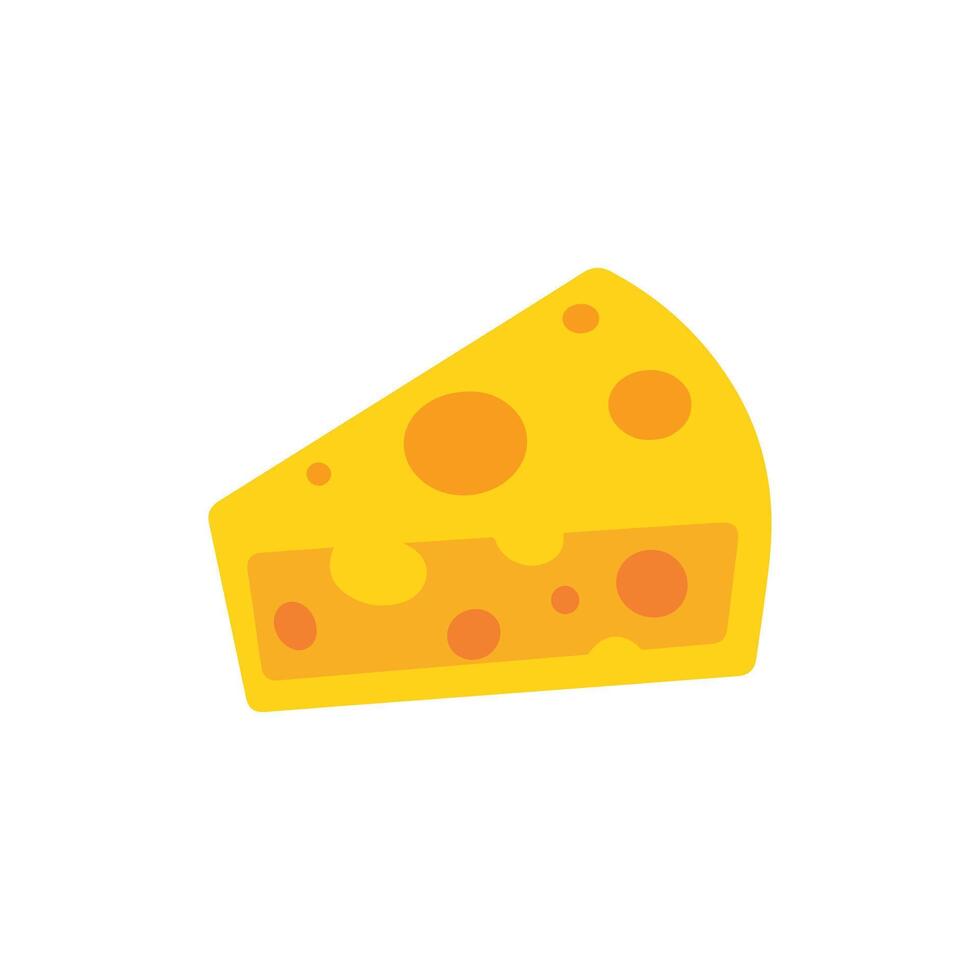 Classic Swiss Cheese Icon vector
