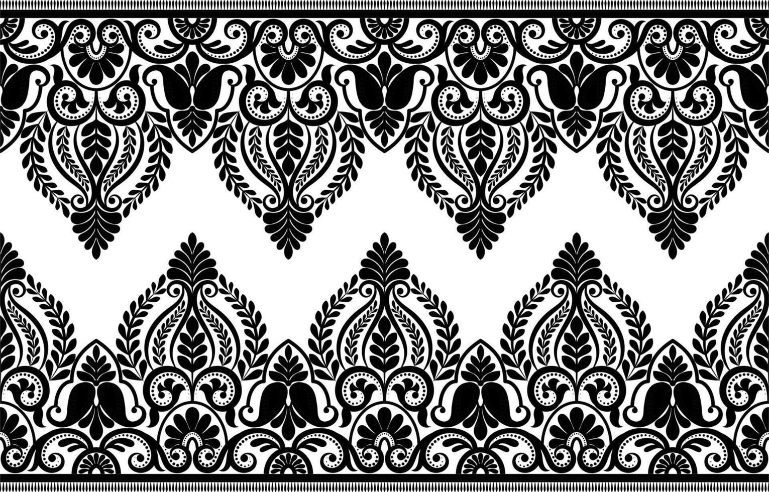 Seamless pattern with classic vintage ornament vector