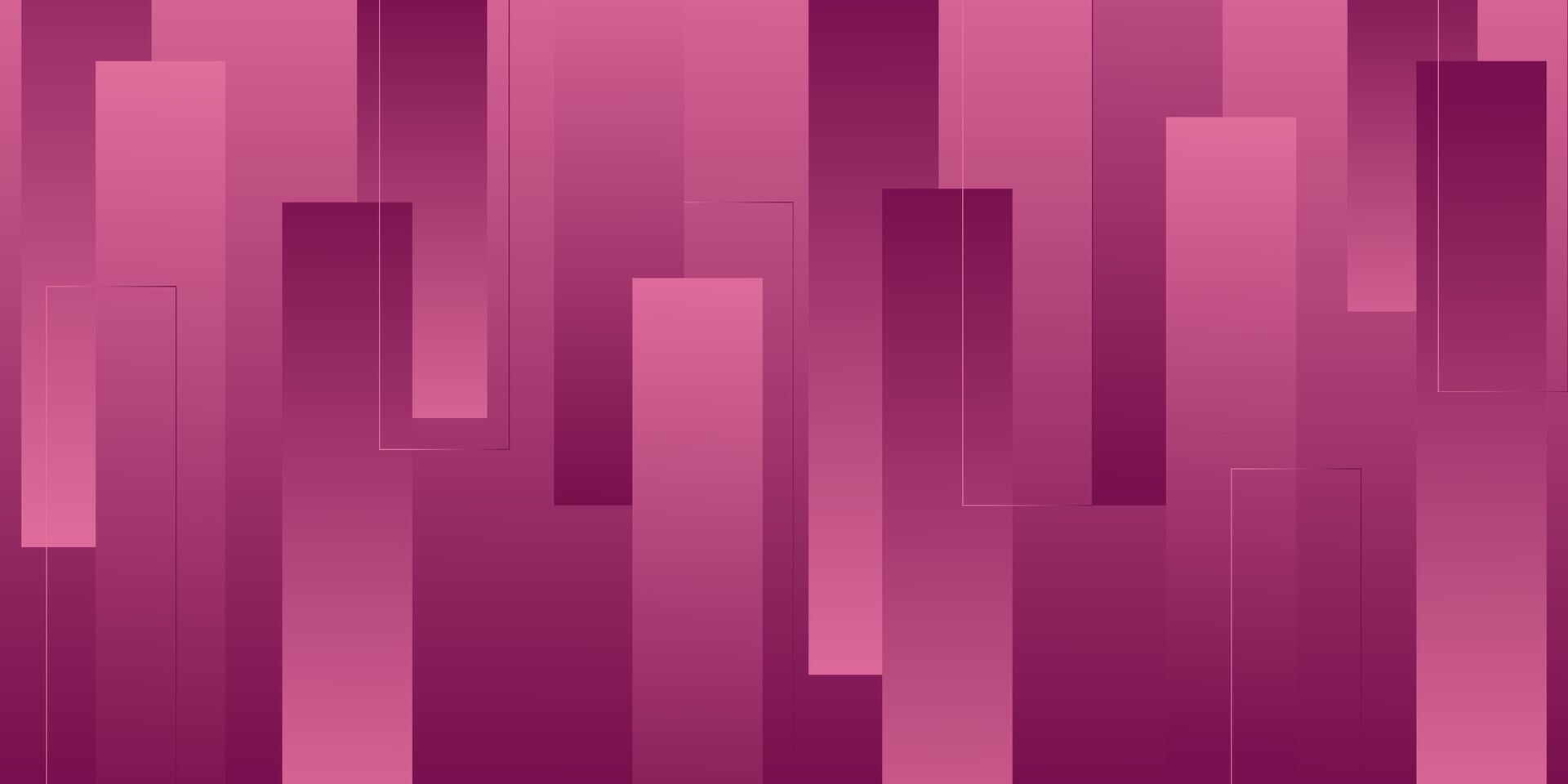 Abstract 3D bright purple banner background. Trendy shape color pattern design. Overlapping square background. Eps10 vector