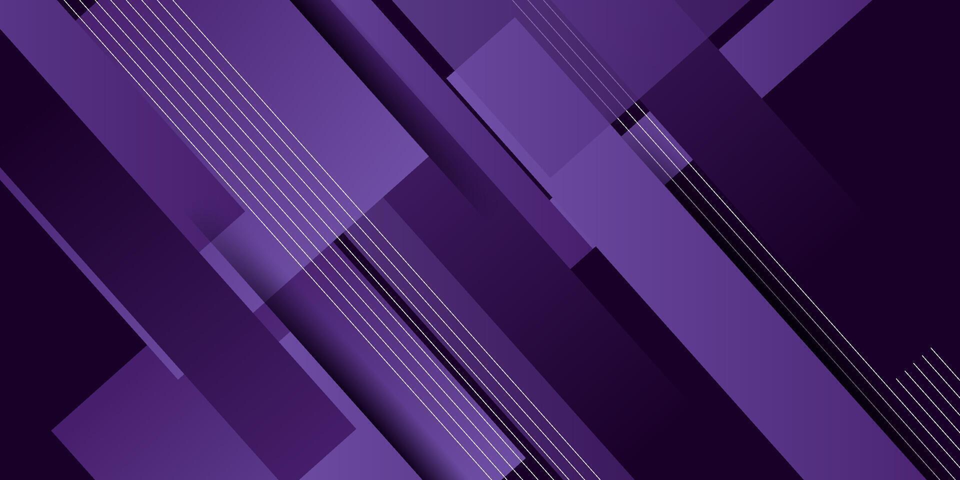 Abstract purple gradient illustration background with 3D look and simple pattern. Cool and luxury design. Eps10 vector