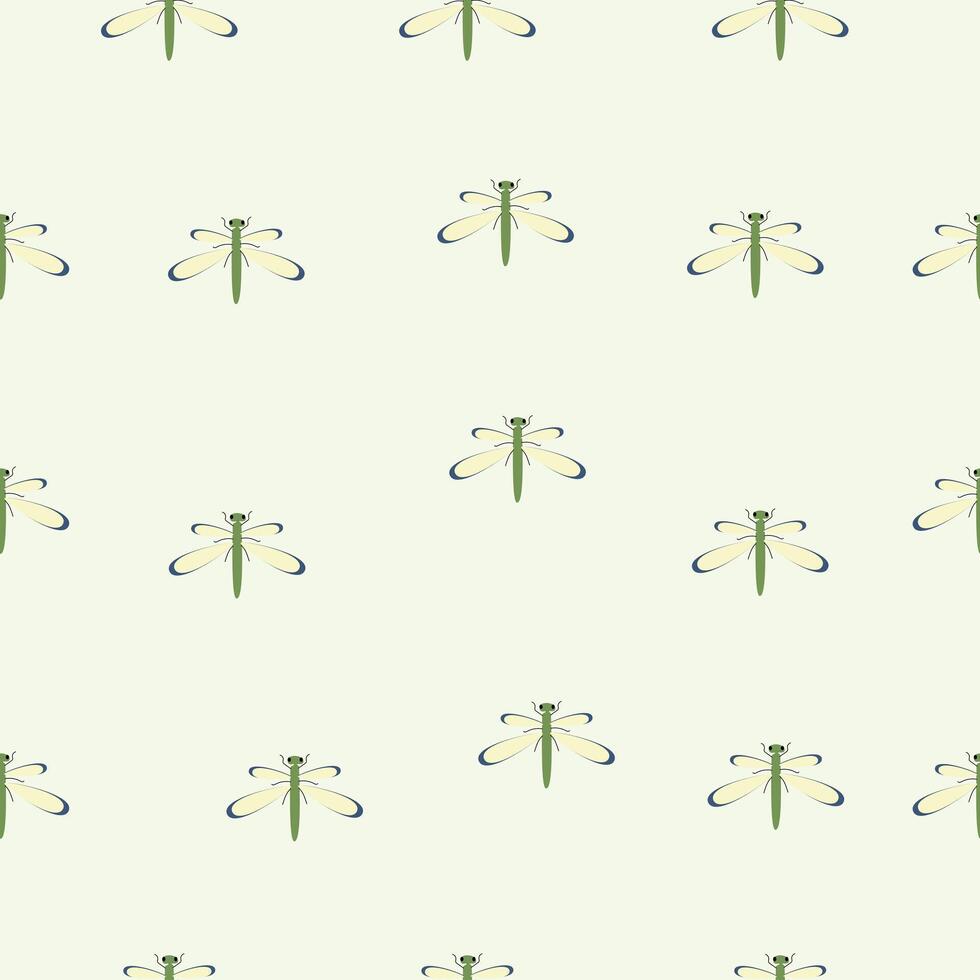 Butterfly . Green Butterfly pattern. vector