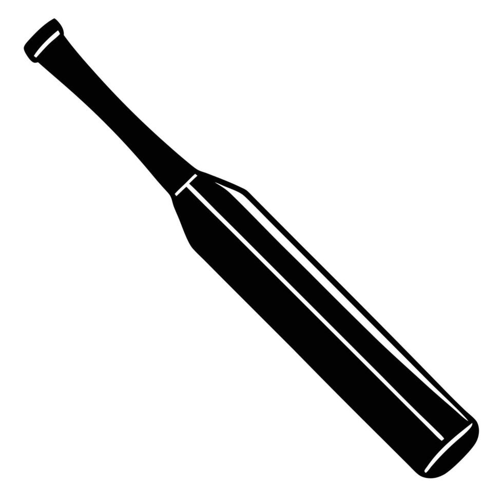Baseball bat icon vector