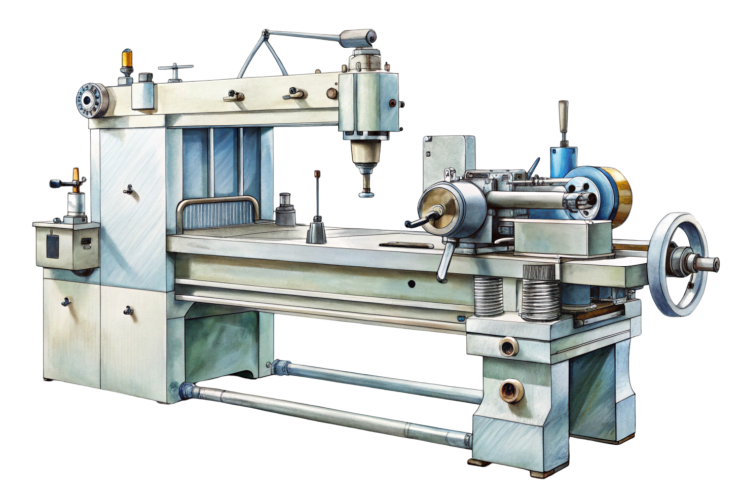 Drawing machine transforms traditional art into modern technology png