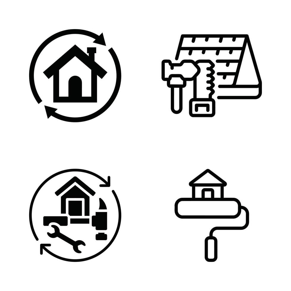 House services repair tools graphics vector