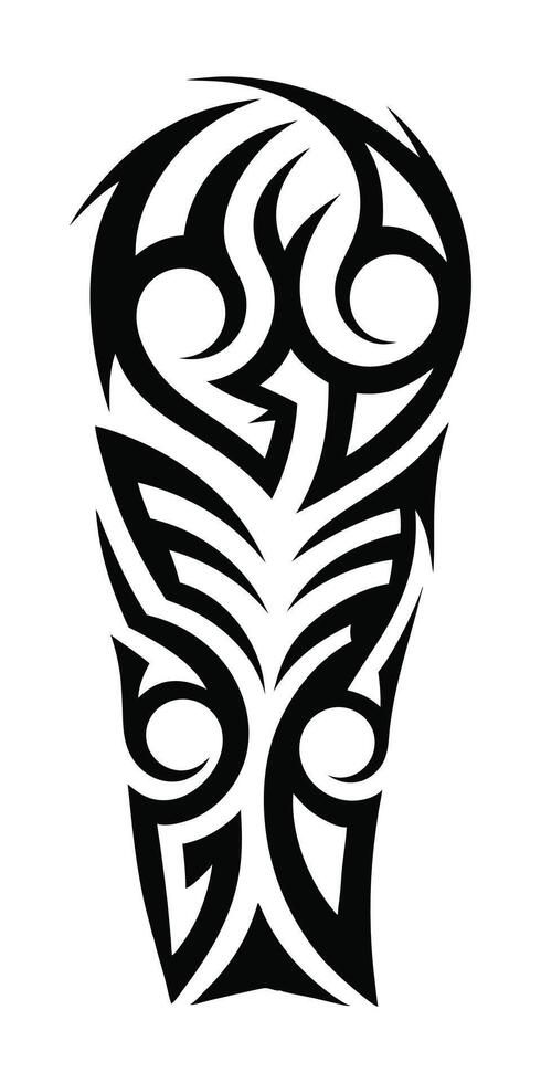 Small Tribal Arm Tattoos with Cultural Significance vector