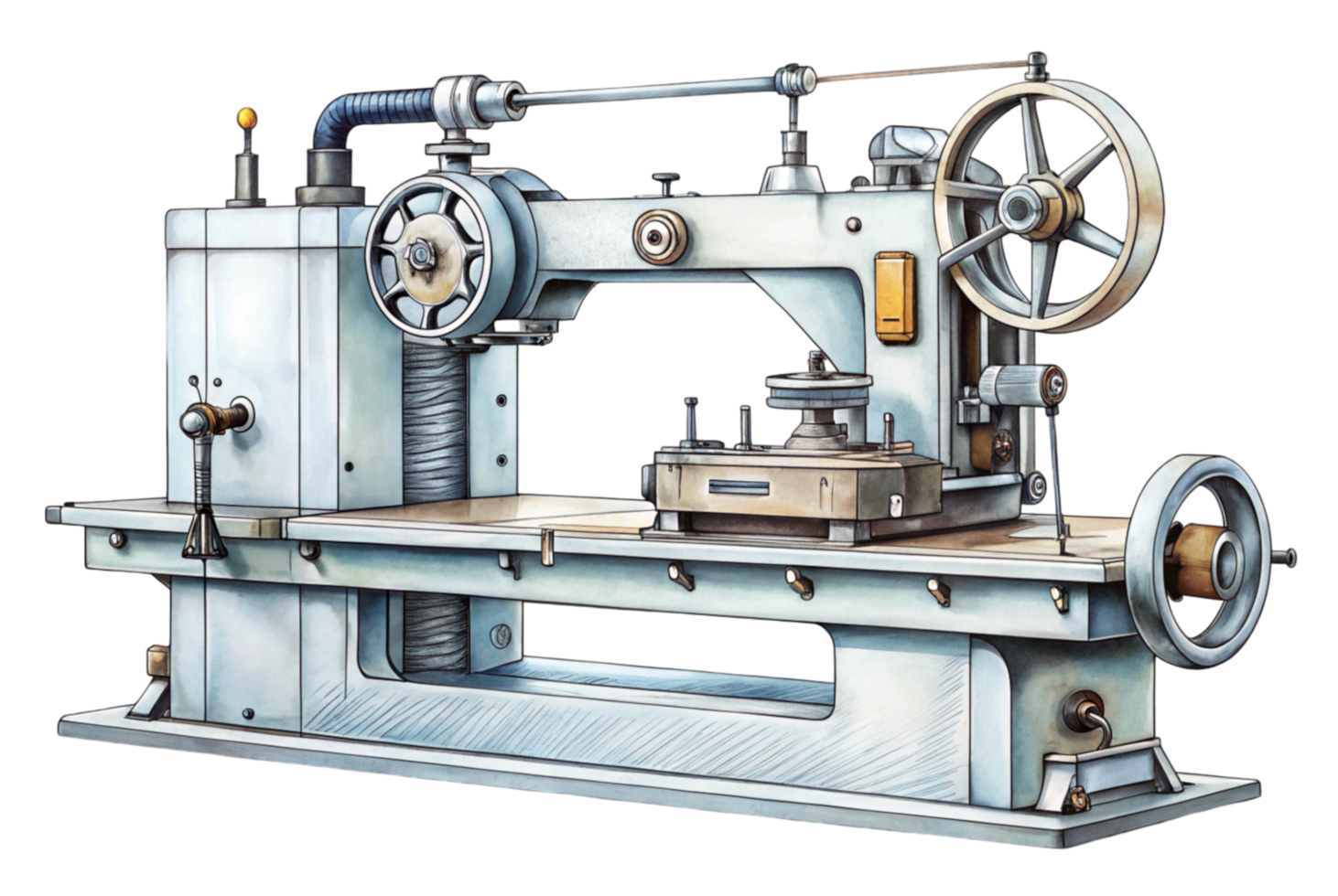 Drawing machine enhances precision and speed in art png