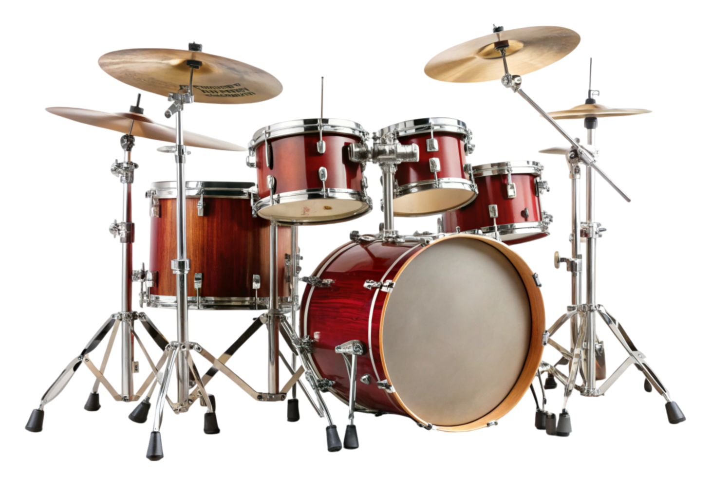 Drum Kit Isolated Provides Unmatched Clarity and Detail png