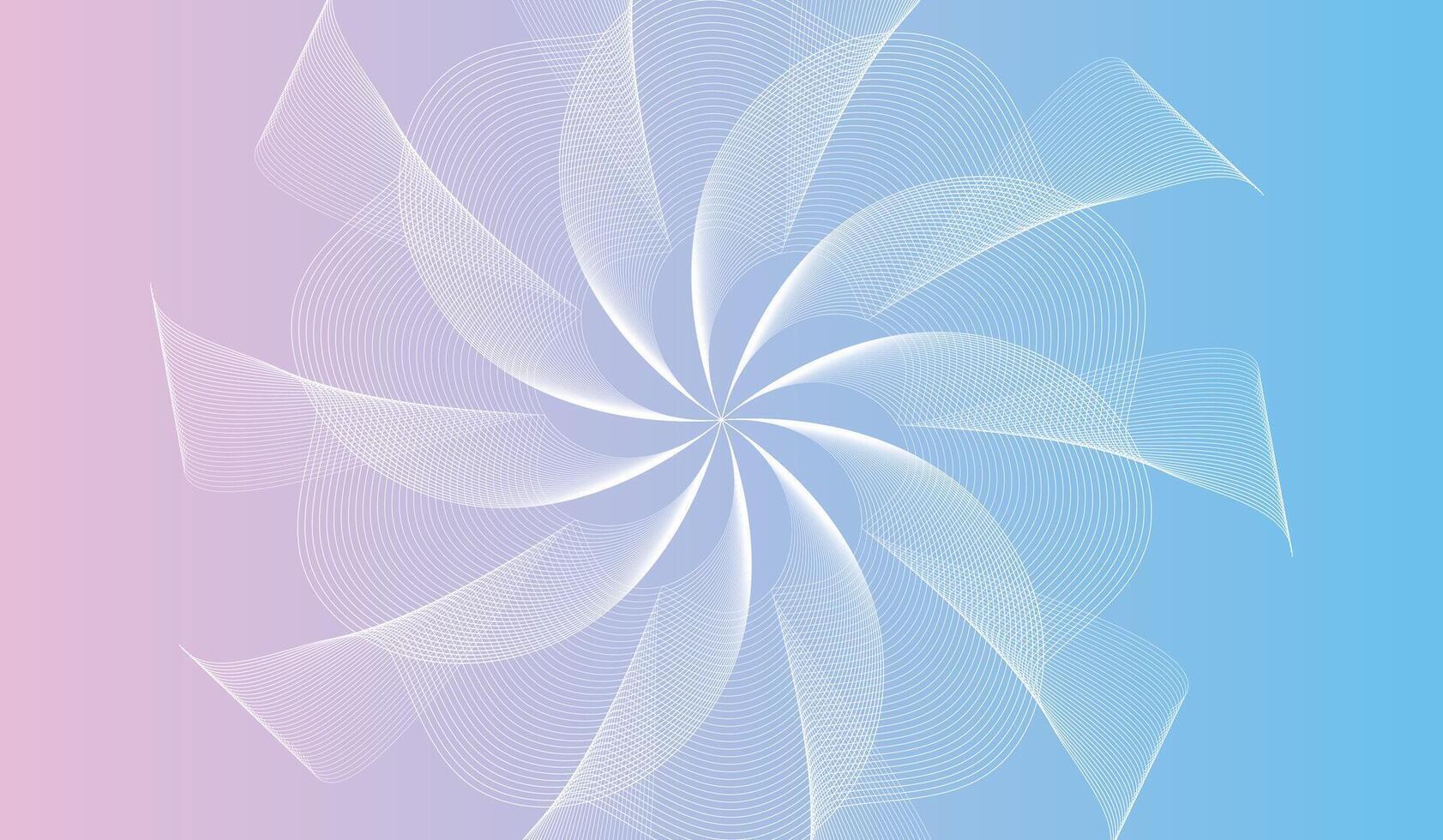 Dynamic Flowing Line Art vector