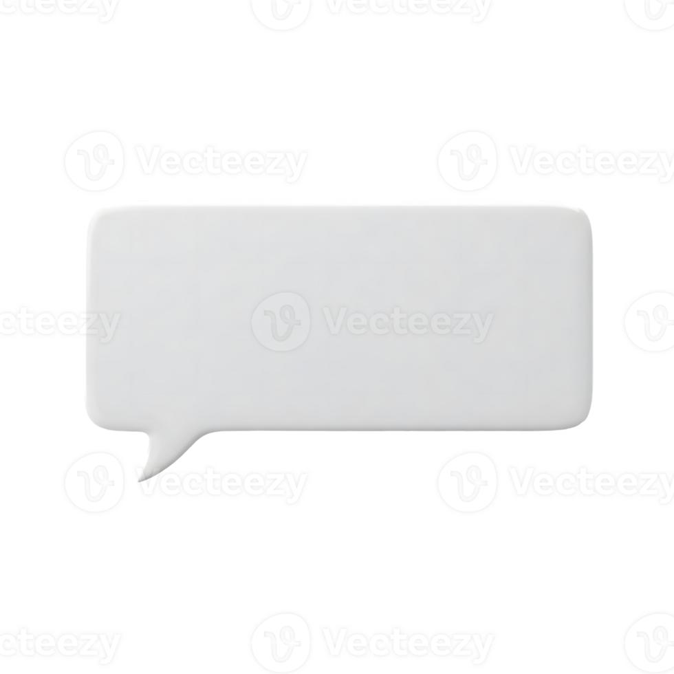 white speech bubble on transparent background png