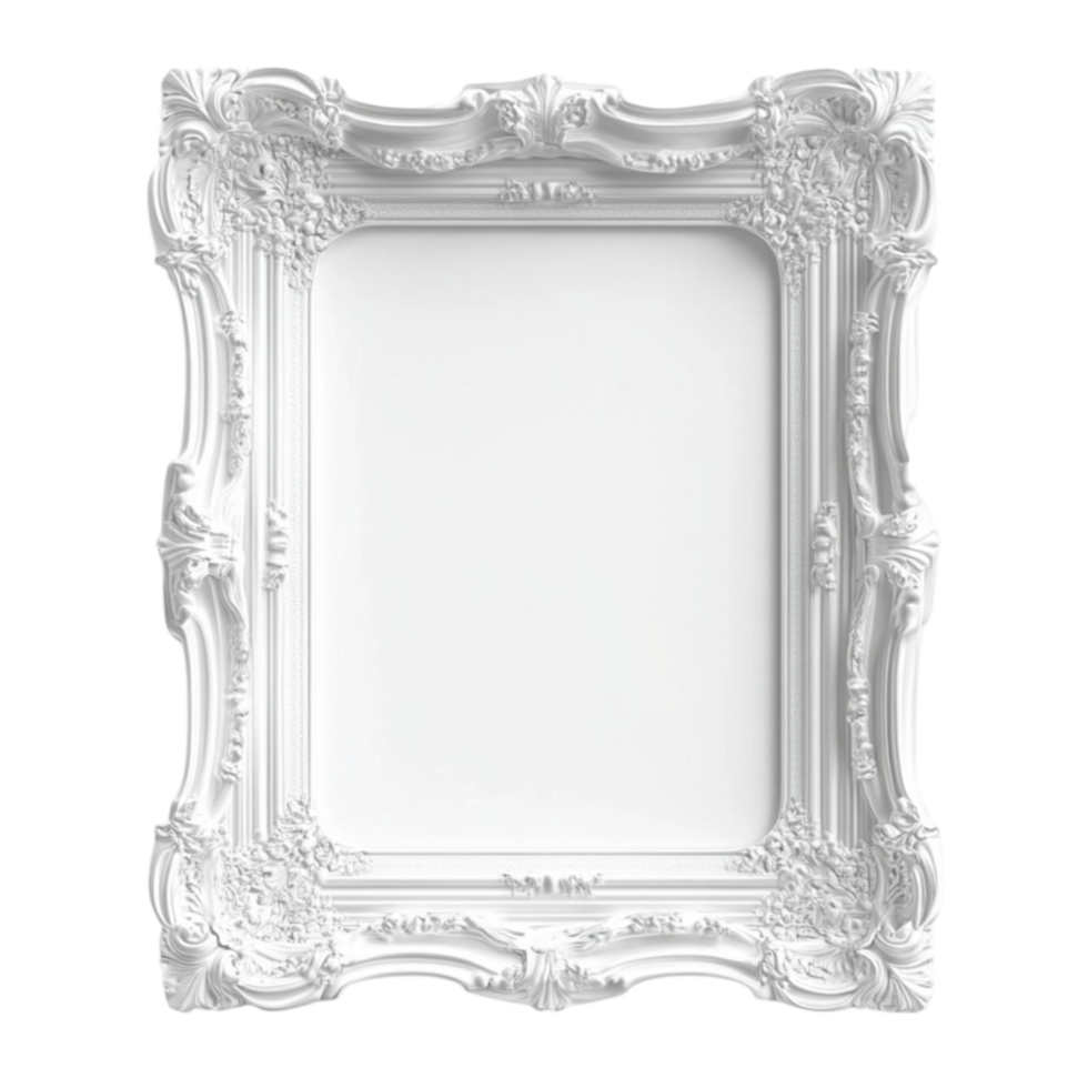 ornate frame on a transparent background png