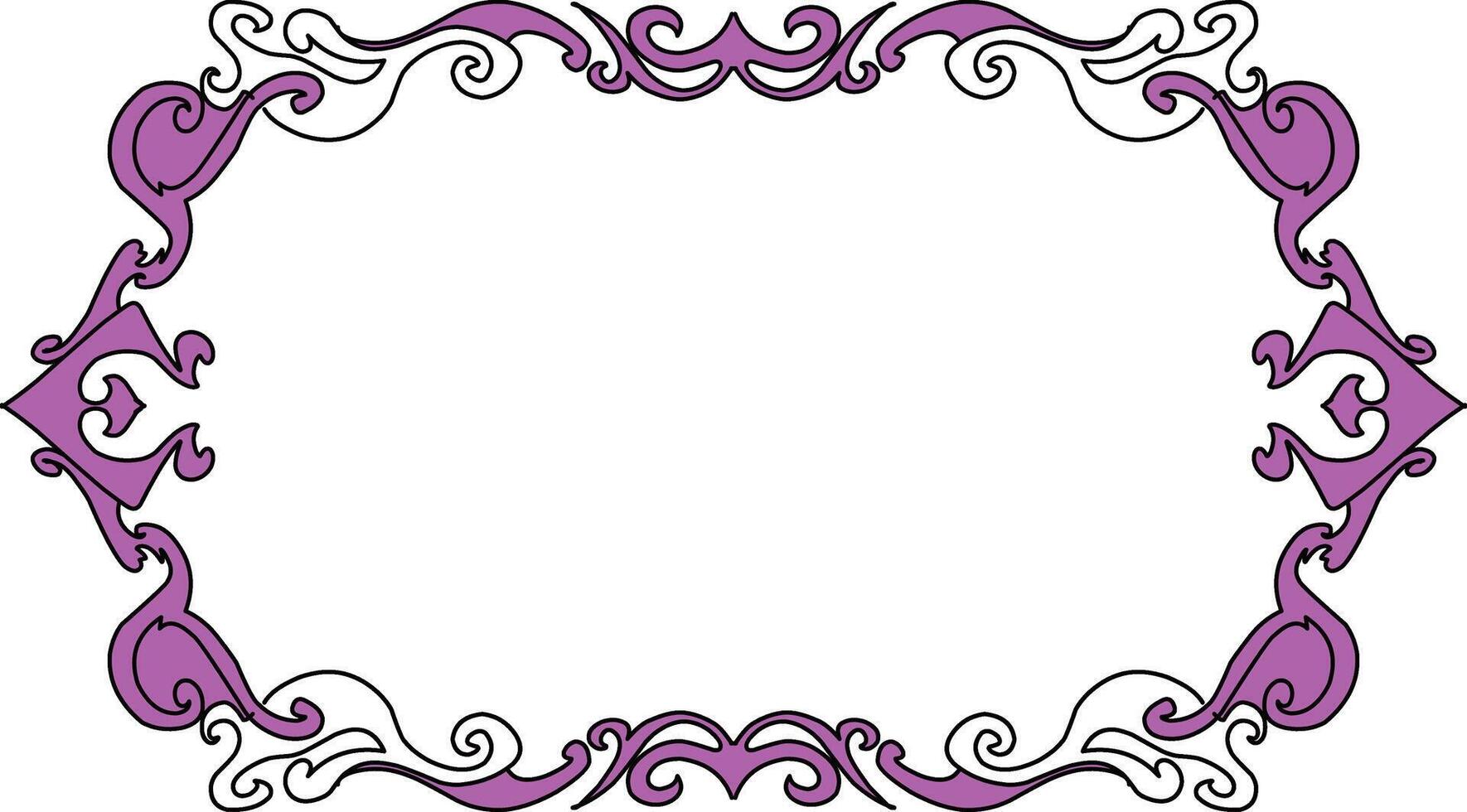 colorful design border vector
