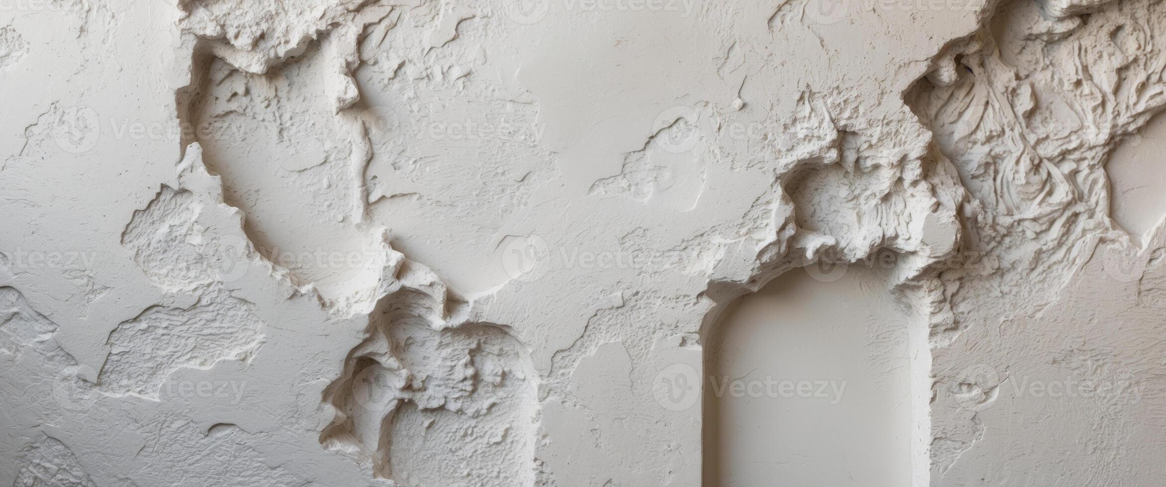 Venetian plaster texture with vivid contrasts and bright background for design use photo