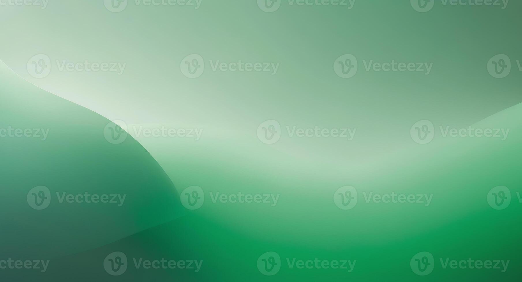 Tranquil green gradient perfect for serene backgrounds. photo
