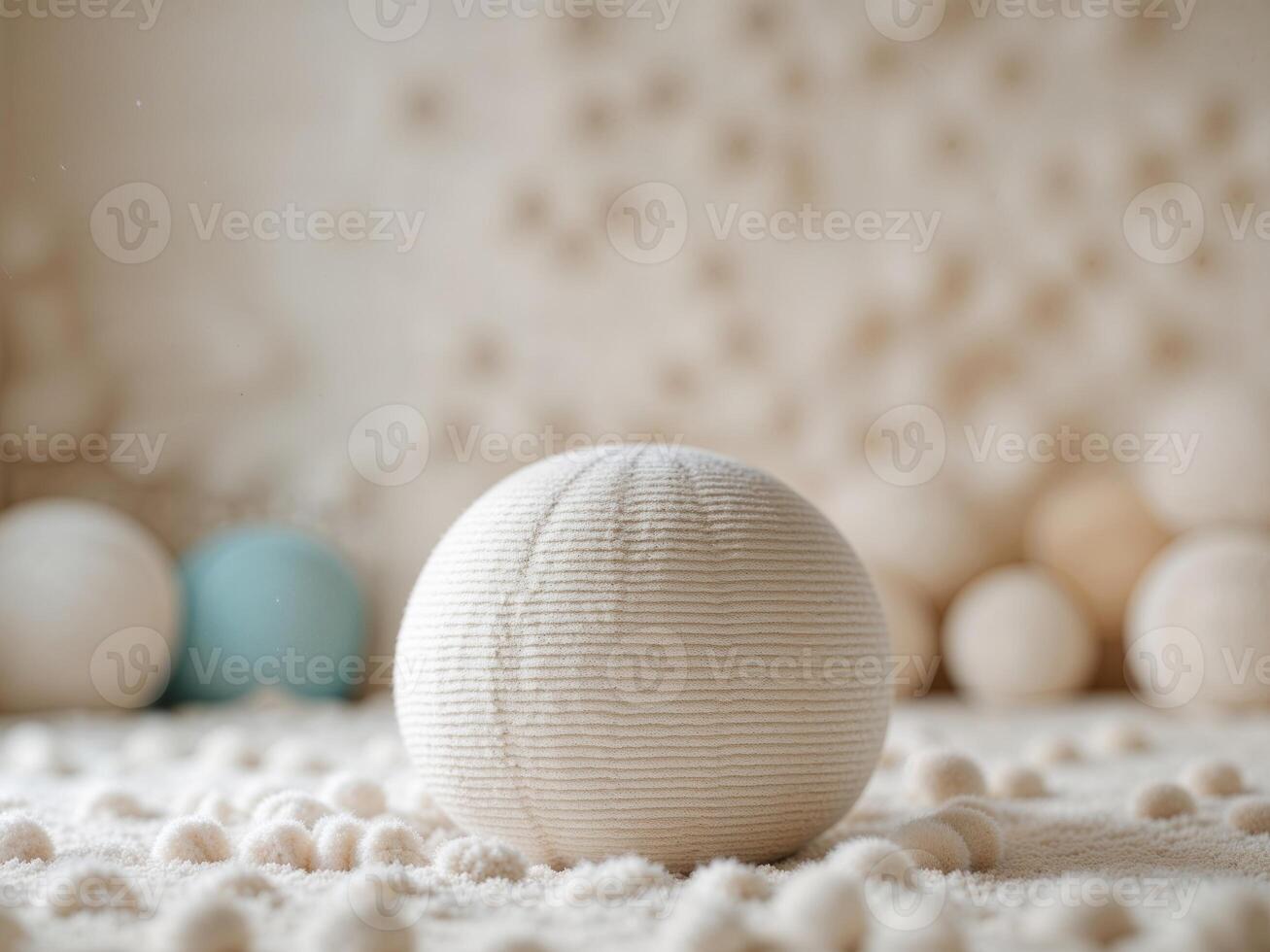 A ball of yarn on a white background photo