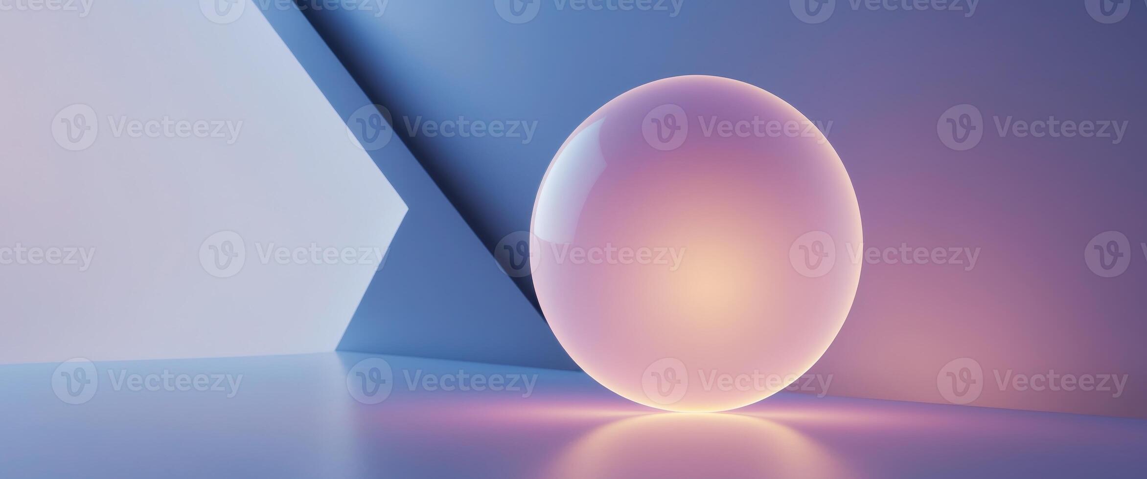 Neon bubbles abstract background light sphere round photo