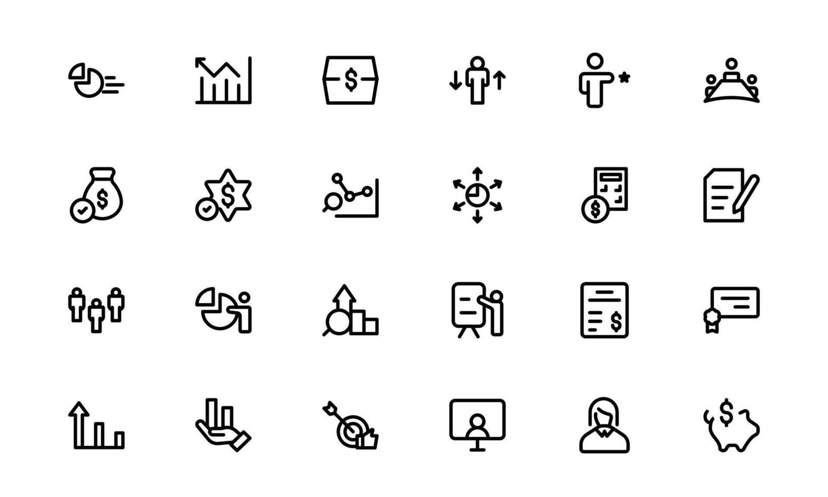 Professional ESOP Icons - Scalable and Versatile vector