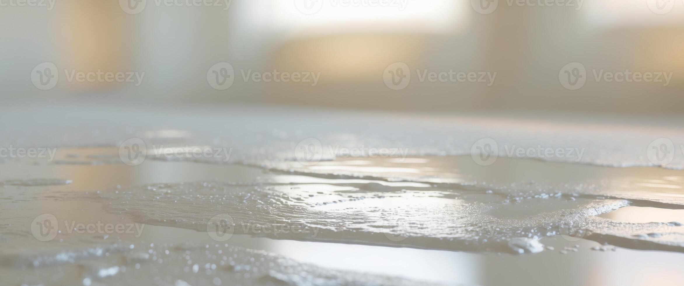 A close up of a white surface with water droplets photo