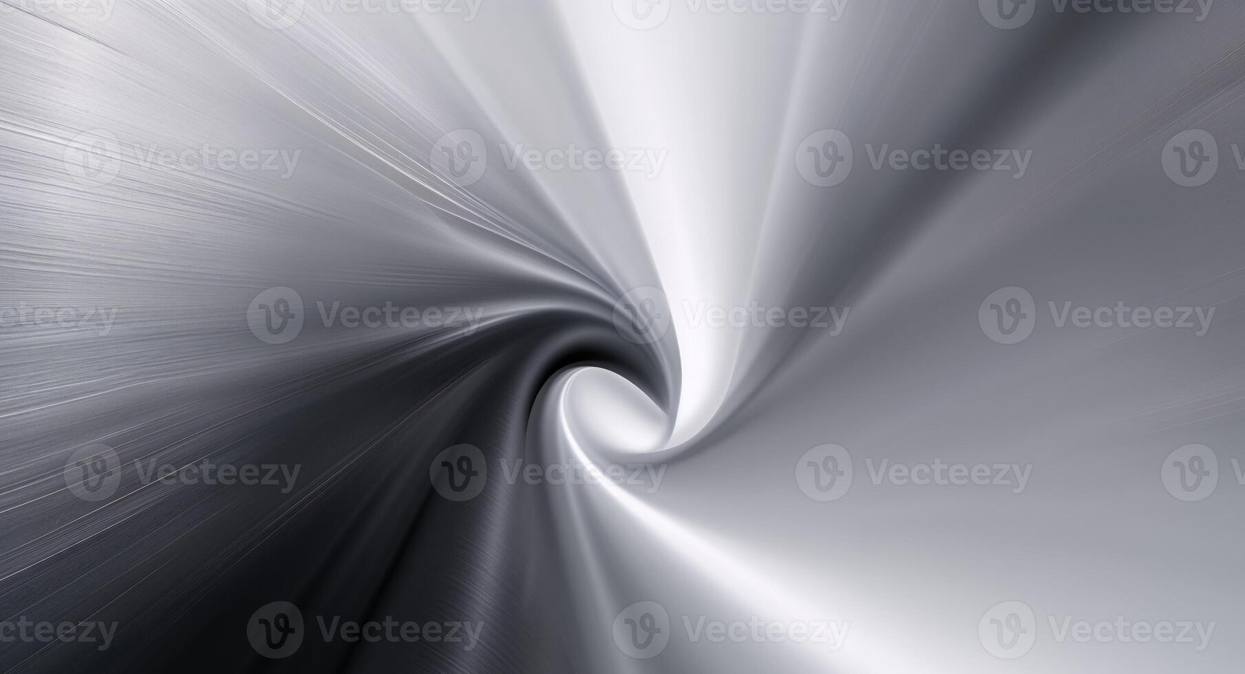 Abstract background resembling brushed metal with light shining from the center creating a gradient from white to black photo
