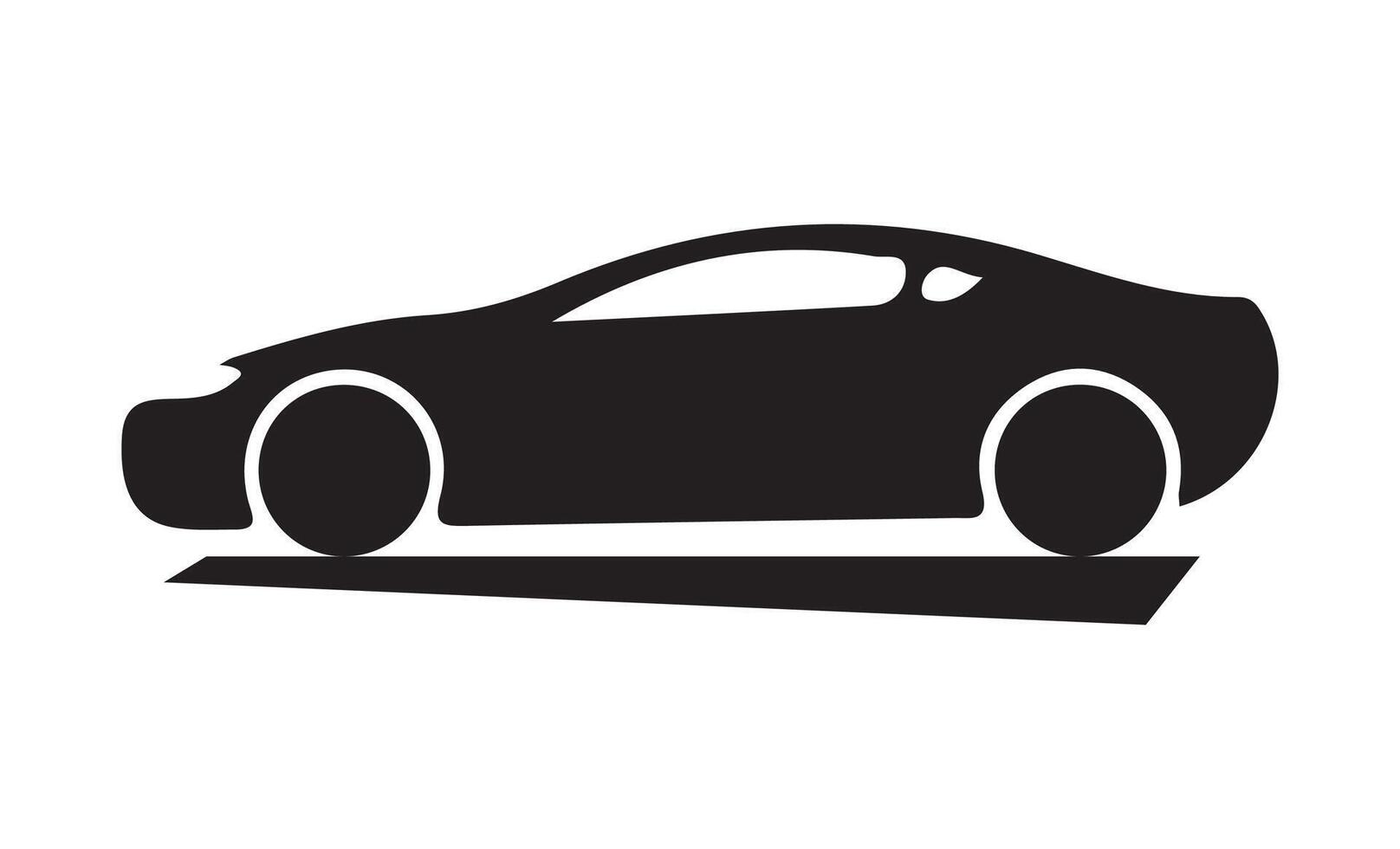 car for a small family is perfect vector