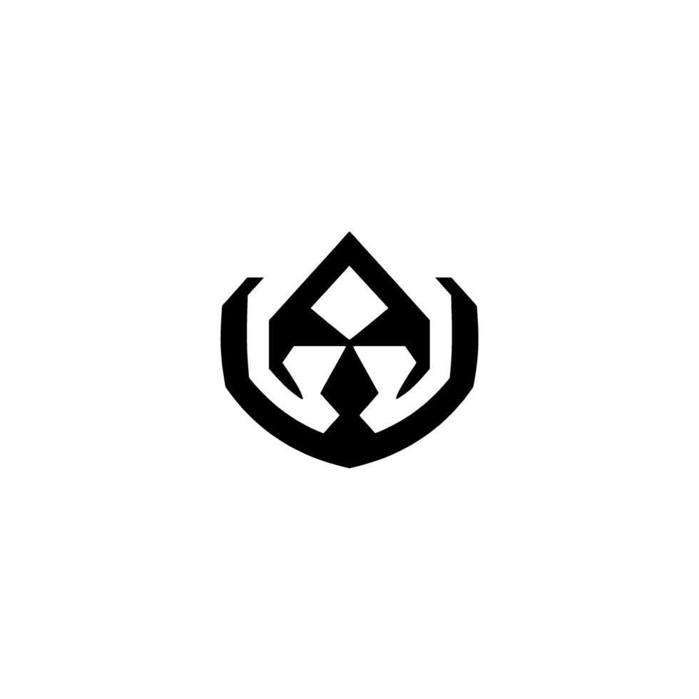 Geometric Abstract Symbol. Modern Minimalist . Perfect for branding and identity projects. Clean lines and shapes create a striking visual impact. vector