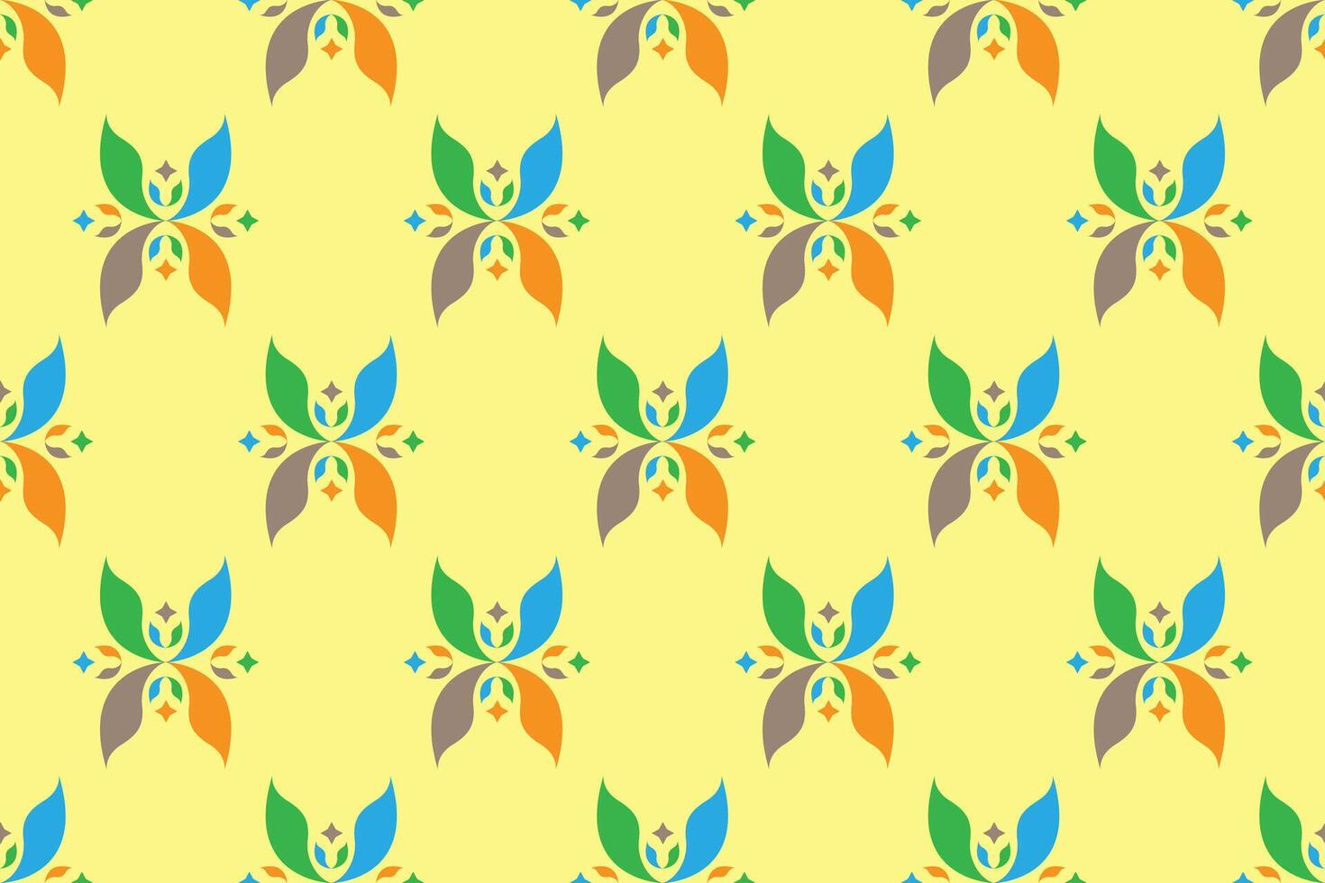 Beautiful butterfly seamless pattern. Cute, yellow drawing for print, textile, paper, postcards. vector