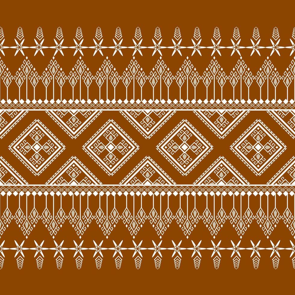 Ethnic geometric stripes pattern for fabric and home decor. vector