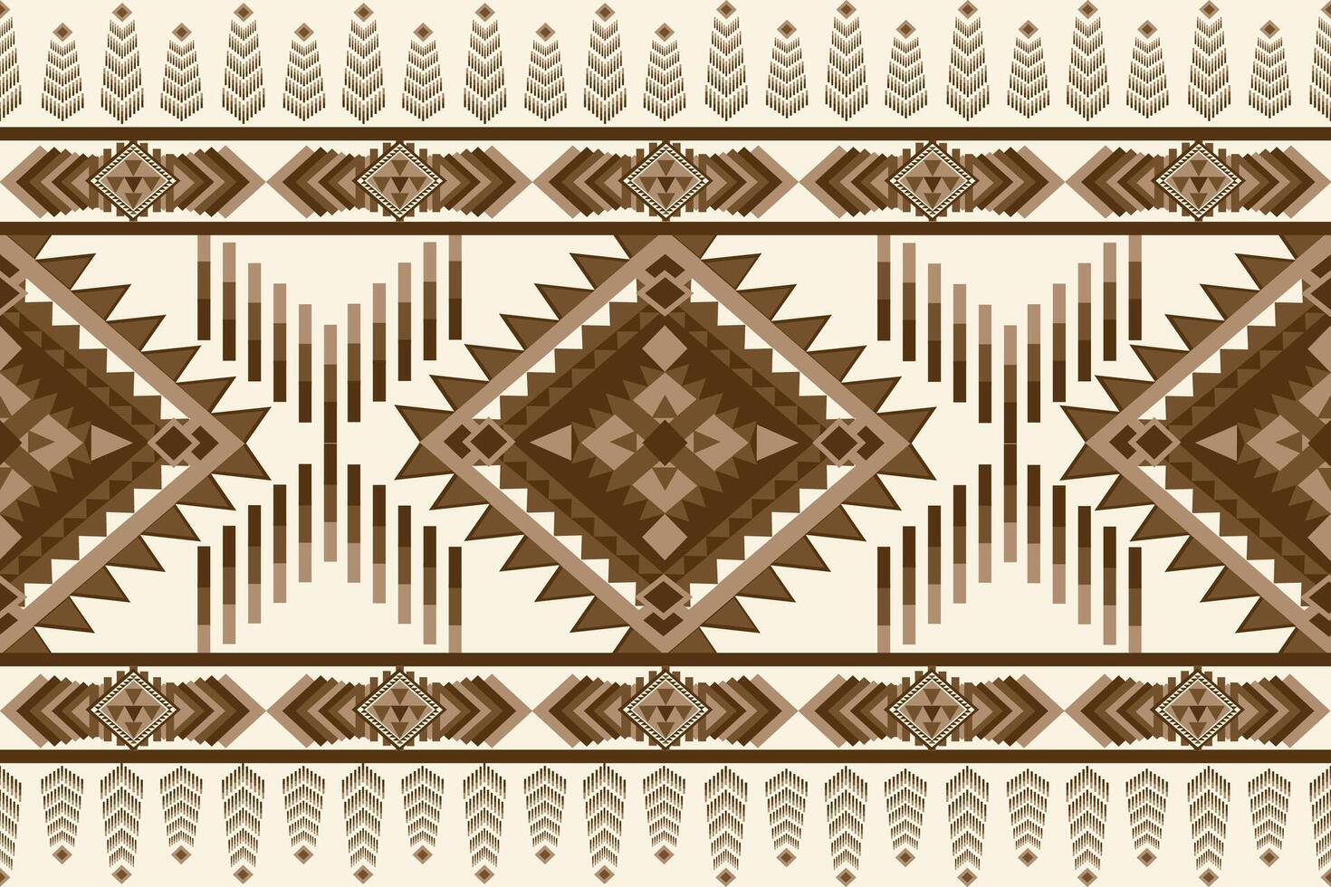 Ethnic background - Native American style vector