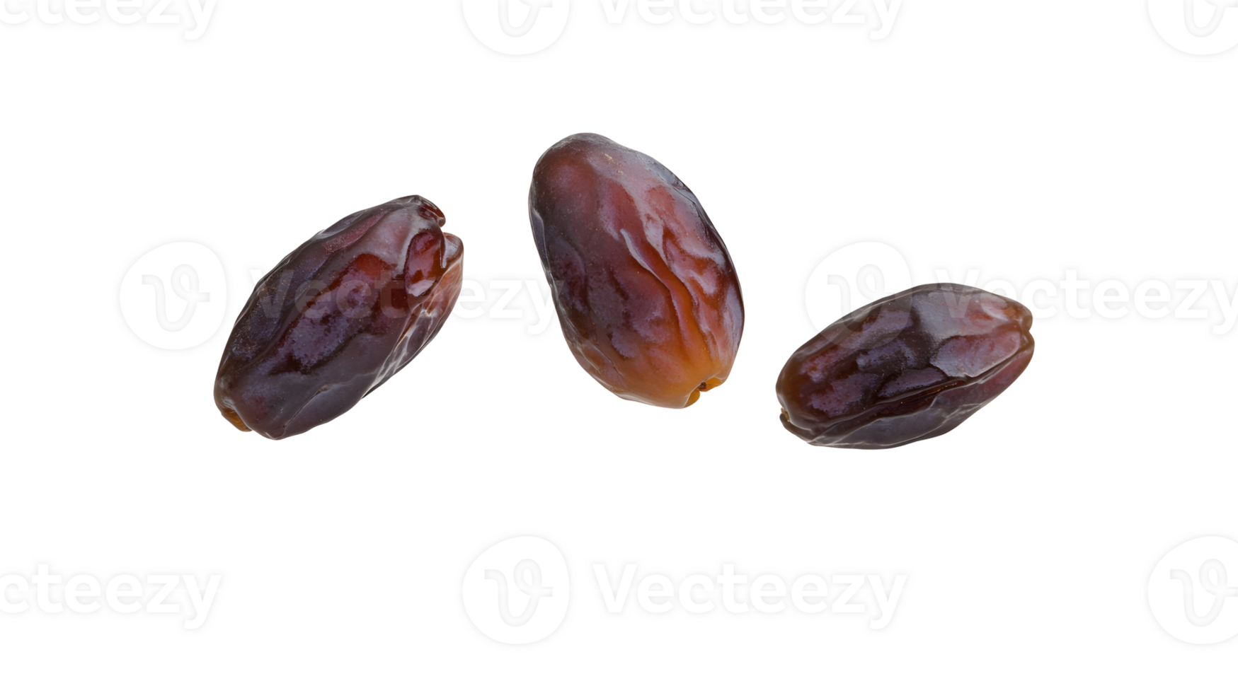Delicious and Fresh Dates Isolated on transparent Background Ready to Eat and Serve png