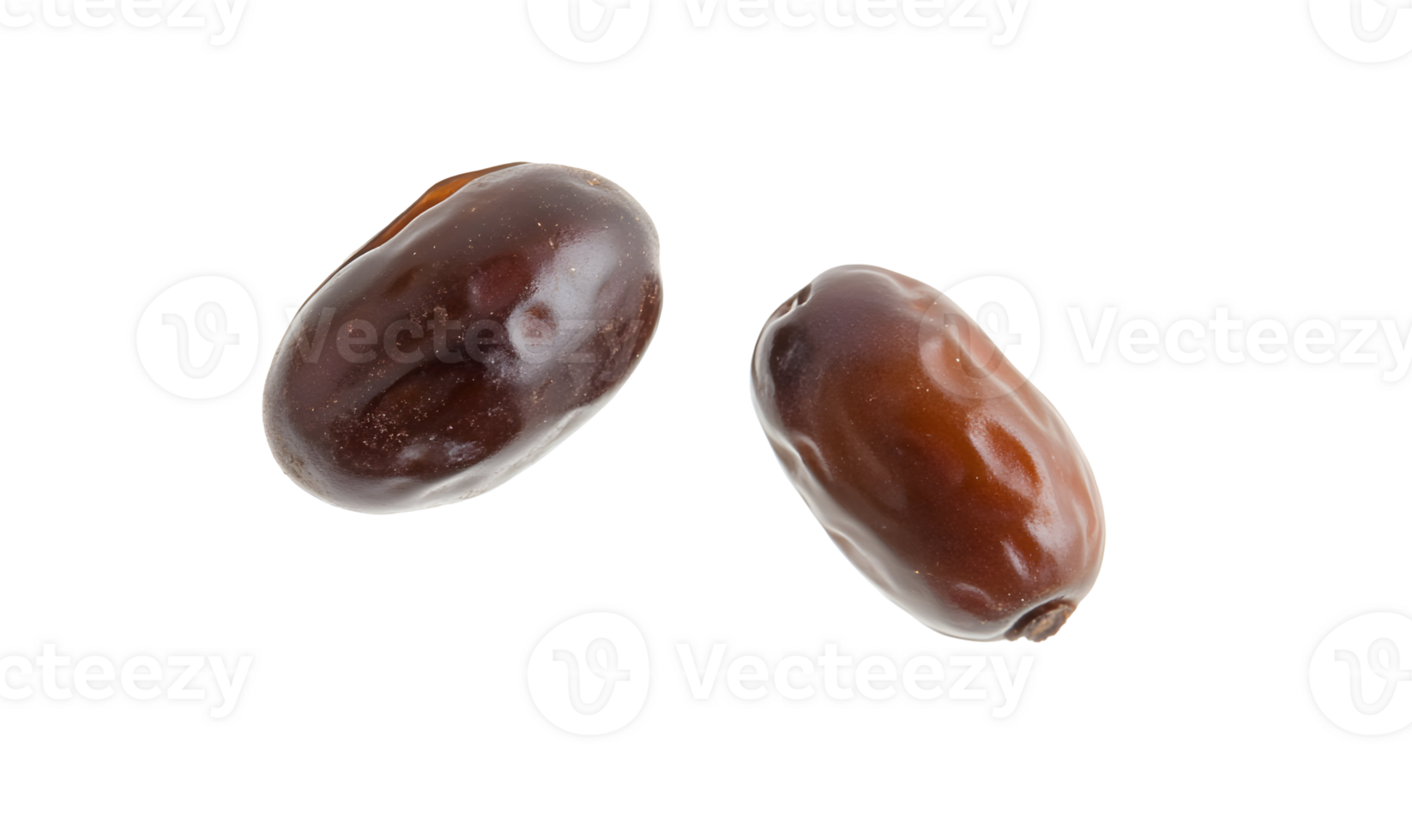 Two Fresh Dates Isolated on transparent Background, A Healthy Snack and Natural Sweetener png