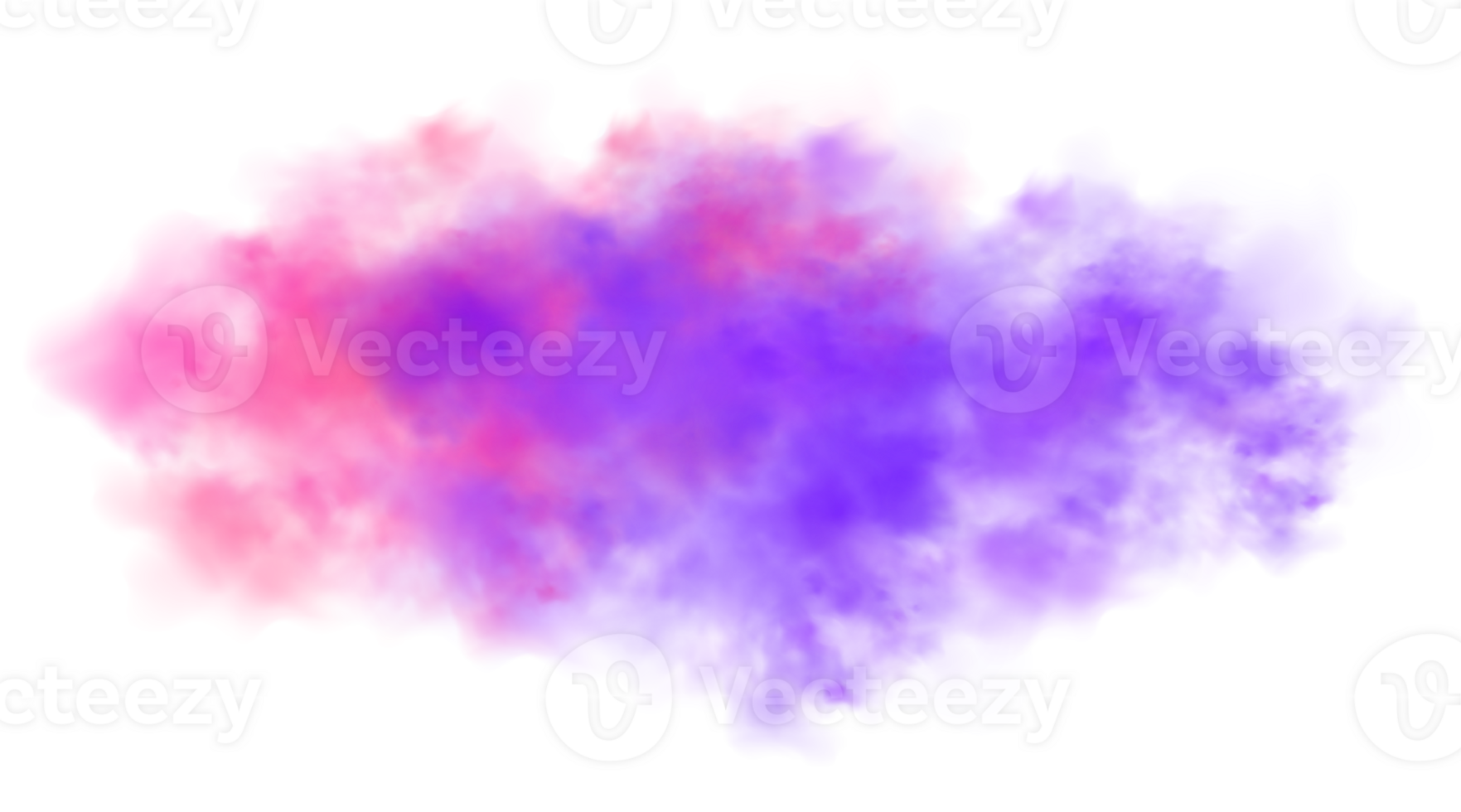 Colorful ink transparent background png